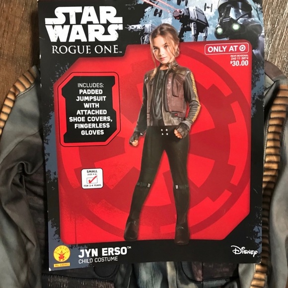 Star Wars Rogue One Jen Erso kids costume Small - Picture 1 of 4